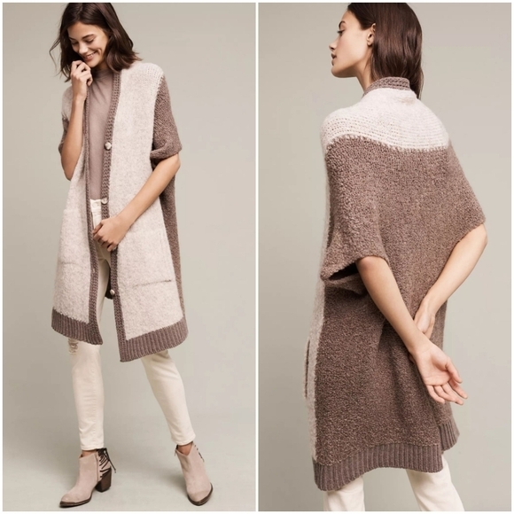 Anthropologie Sweaters - Sleeping On Snow Cocoon Cardigan OS NWT